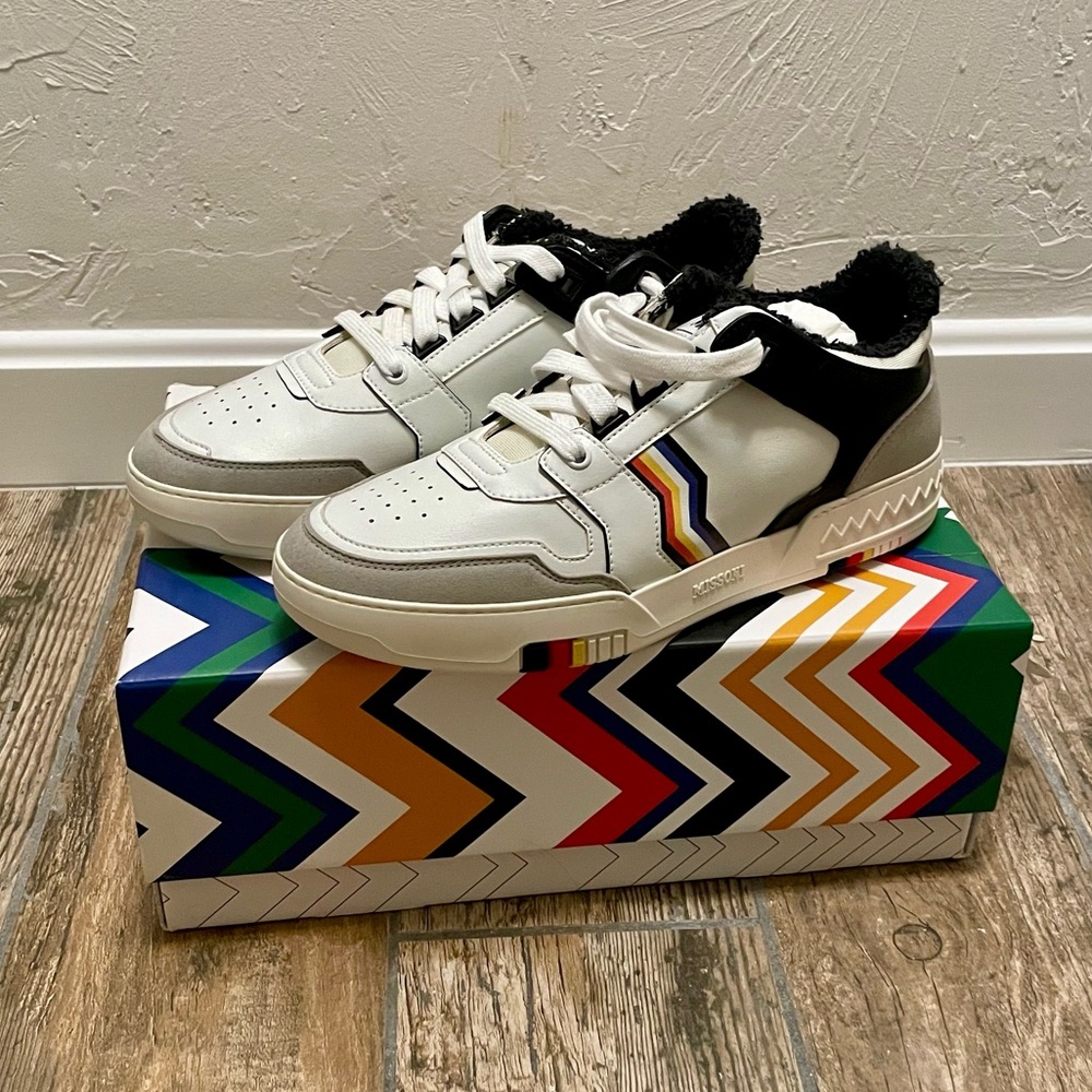 Missoni Sneakers with Rainbow Stripes